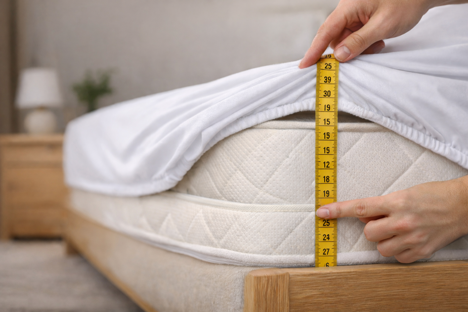 Paklodės su guma: kaip išsirinkti dydį pagal čiužinį