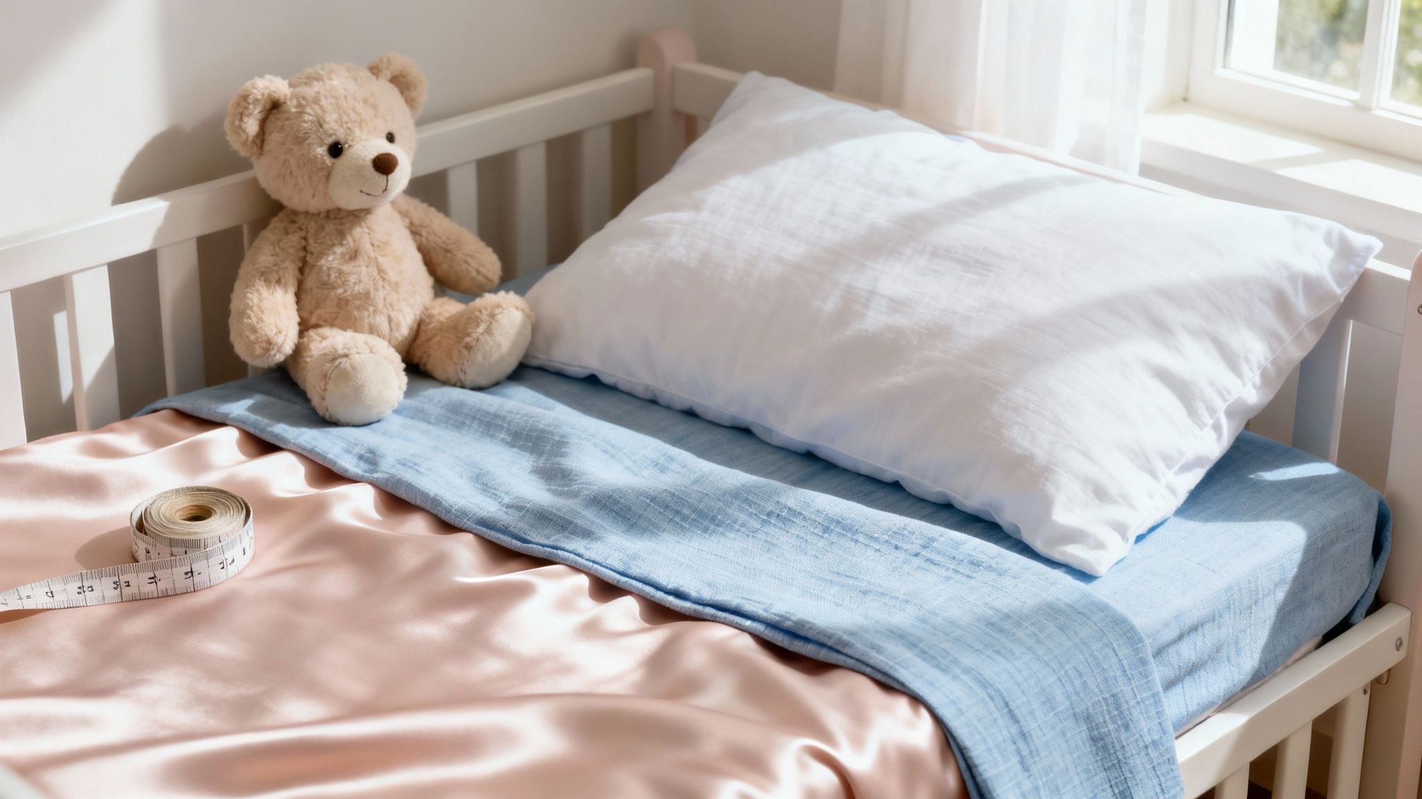 Vaikiška patalynė: kaip išsirinkti saugią ir patogią