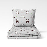 Håndlavet sengesæt i bomuld | Panda Pop