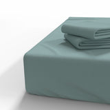 Handmade Cotton Fitted Sheet | Blue Surf