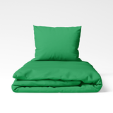 Handmade Cotton Bedding Set | Kelly Green