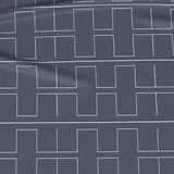 Håndlavet luksuriøst Deluxe satin bomuldslagen med elastik | Berlin