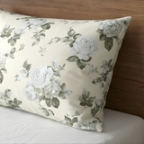 Håndlavet luksuriøst Deluxe satin bomuld sengetøjssæt | Paris