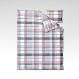 Patterned cotton fabric | Blush Tartan