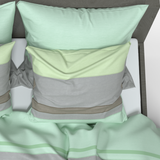 Håndlavet luksuriøst Deluxe satin bomuld pudebetræk | Amsterdam