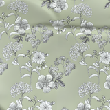 Handmade Luxurious Deluxe Satin Cotton Flat Sheet | Geneva