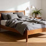 Handmade Luxurious Deluxe Satin Cotton Bedding Set | Stockholm