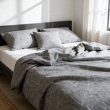 Handmade Luxurious Deluxe Satin Cotton Bedding Set | Stockholm