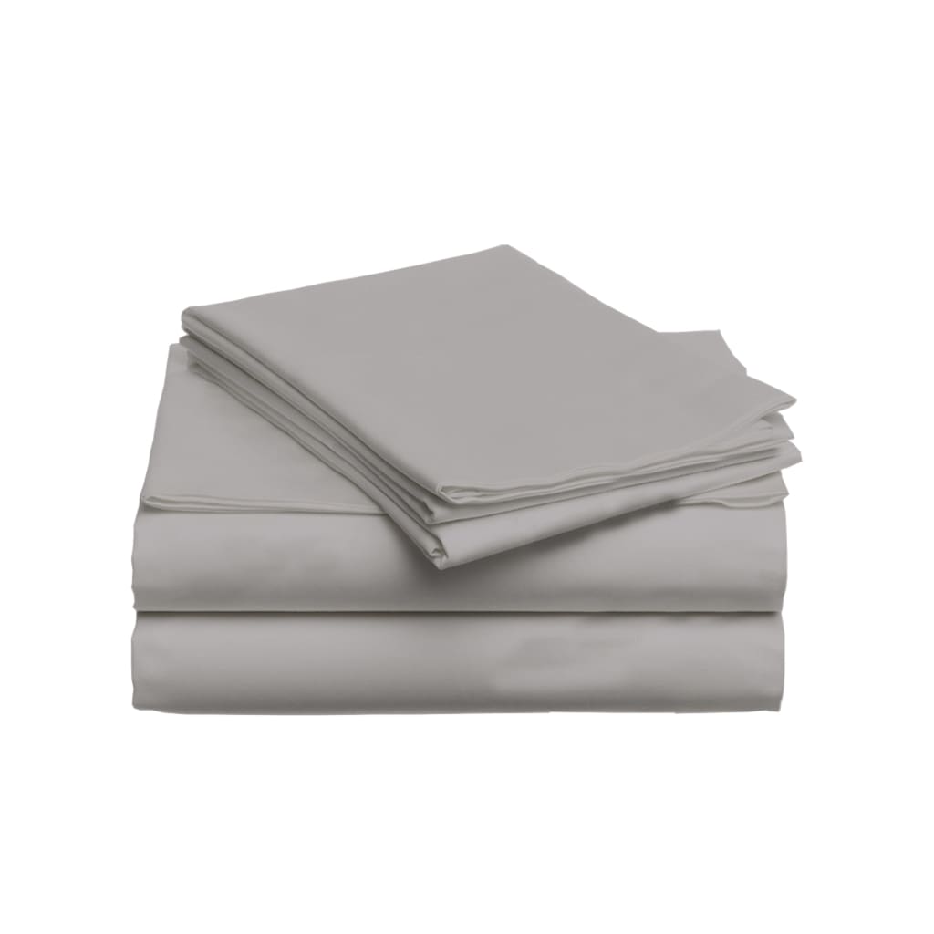PREMIUM satin sheet | Opal gray - Sheet bez gumijas