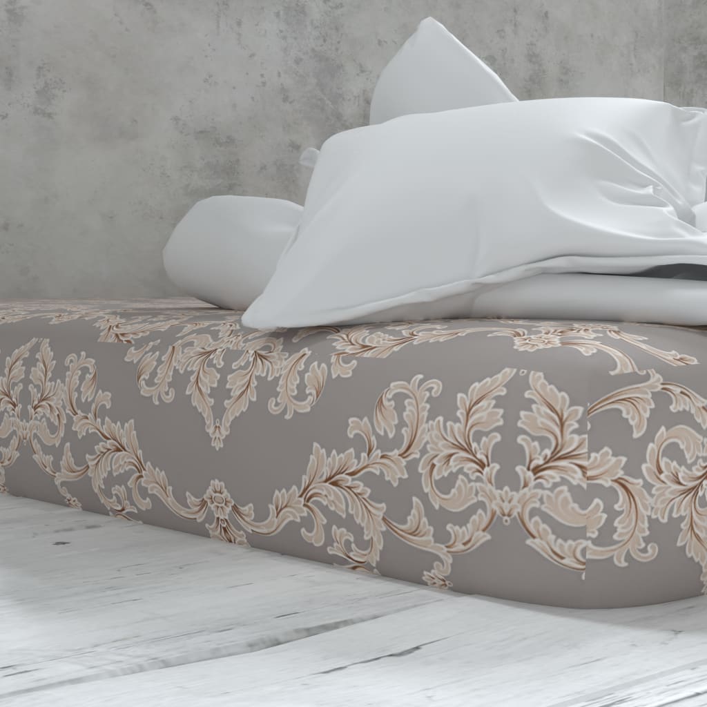 Syet Deluxe satin lagen med elastik | Dubai - Bomuld