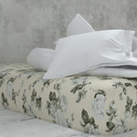 Syet Deluxe satin lagen med elastik | Paris - Bomuld