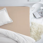 Syet PREMIUM satin lagen med elastik | Frappe - Bomuld