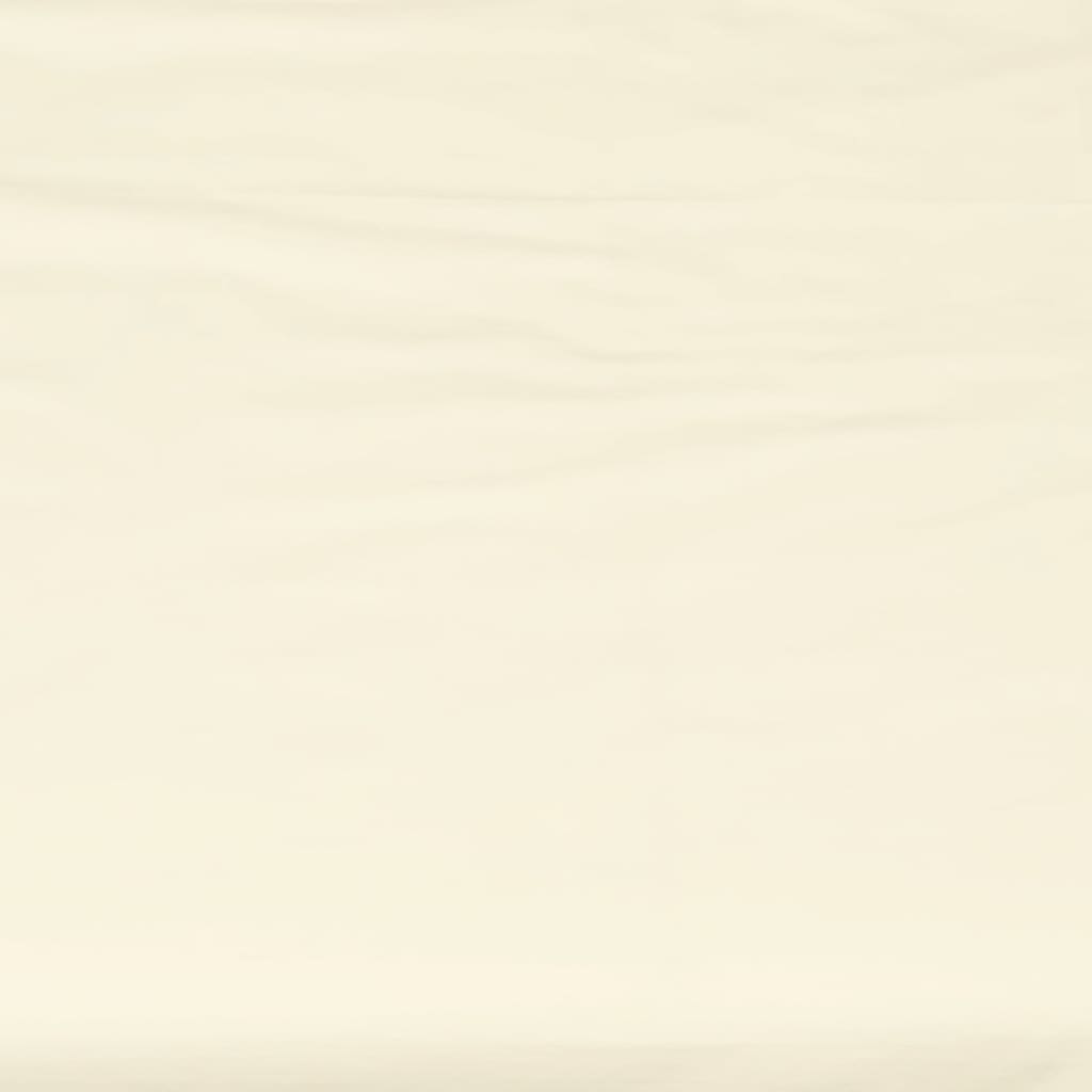 Sewn cotton duvet cover | Egret - Sewn