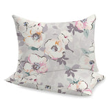 Syet pudebetræk i lærred | Akvarel - Syet