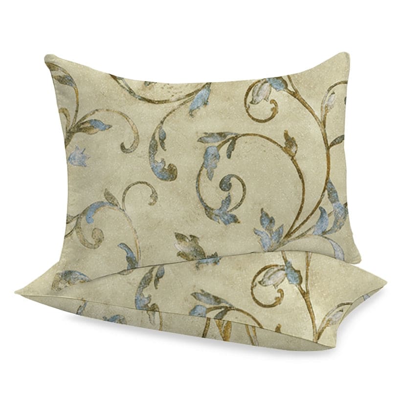 Syet pudebetræk i lærred | Antika - Syet