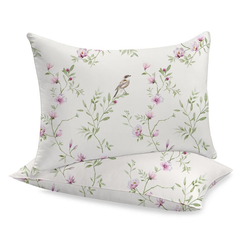 Syet pudebetræk i lærred | Dew - Syet