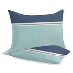 Syet pudebetræk i lærred | Lagoon - Syet