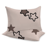 Syet pudebetræk i lærred | Pink sky