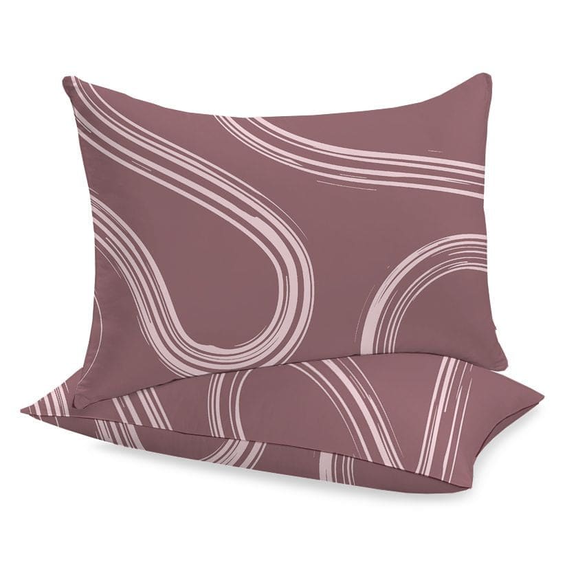 Syet pudebetræk i lærred | Smooth - Syet