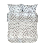 Syet sengelinnedssæt i lærred | Bangos - Syet