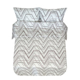 Syet sengelinnedssæt i lærred | Bangos - Syet