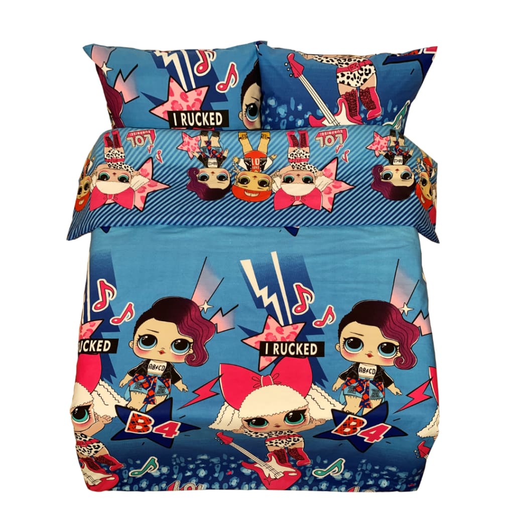 Syersenget sengesæt i lærred | L.O.L. - Syet