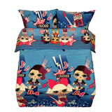 Syersenget sengesæt i lærred | L.O.L. - Syet