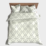 Sewn cotton bedding set | Noir - Sewn