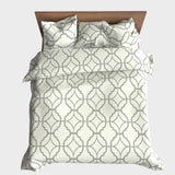 Sewn cotton bedding set | Noir - Sewn