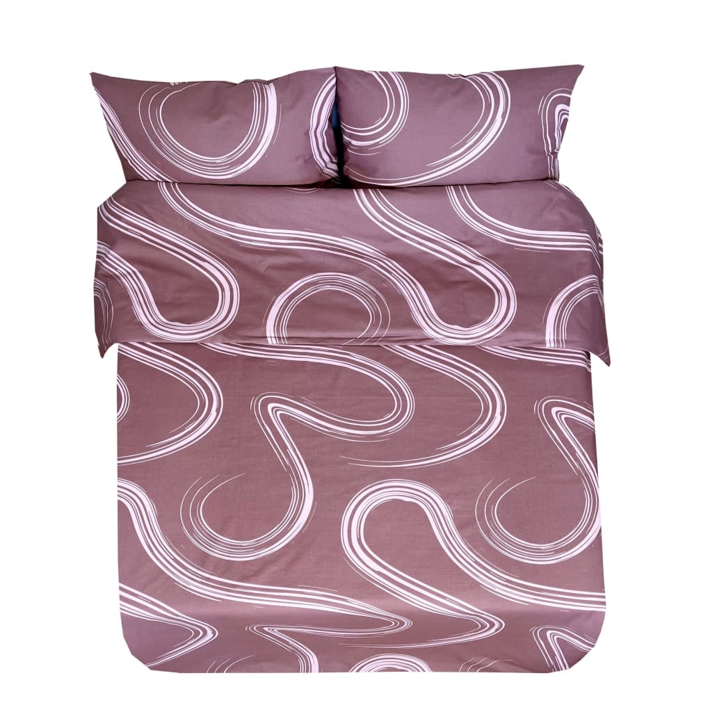 Syersyet sengesæt i lærred | Smooth - Syet