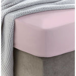 Syet lagen med elastik | Chalk pink - Drobin