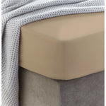 Syet lagen med elastik | Champagne beige - Drobin