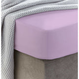 Sewn cotton fitted sheet with elastic | Orchid bouquet - Cotton