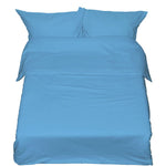 Sewn cotton duvet cover | Alaskan blue -