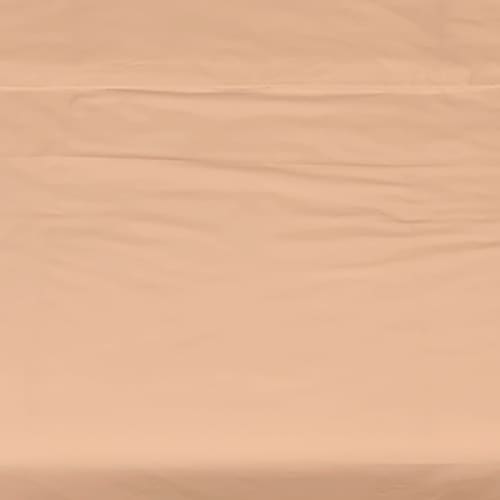 Sewn cotton duvet cover | Apricot ice -