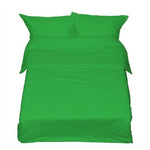 Syet bomuldssengetøjsbetræk | Classic green -