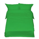 Syet bomuldssengetøjsbetræk | Classic green -
