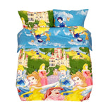 Syet bomuldssengetøjsbetræk | Prinsessernes fest -