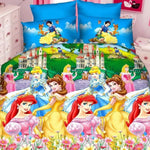 Syet bomuldssengetøjsbetræk | Prinsessernes fest -