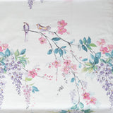 Syet pudebetræk i lærred | Birdie - Syet