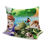 Syet pudebetræk i lærred | Sofia - Syet